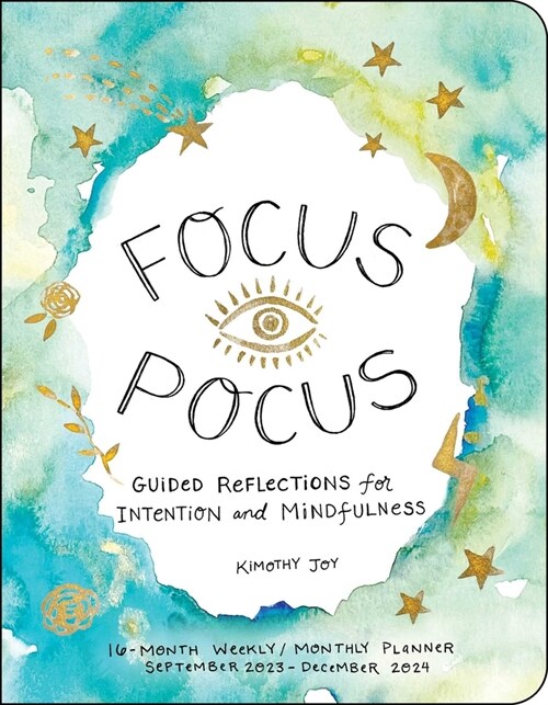 Focus Pocus 16-Month 2023-2024 Weekly/Monthly Planner (Desk)