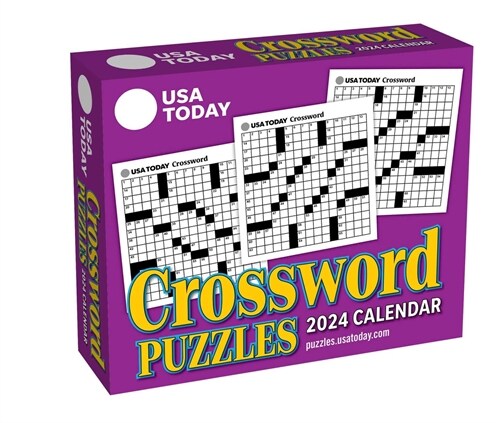 USA Today Crossword 2024 Day-To-Day Calendar (Daily)