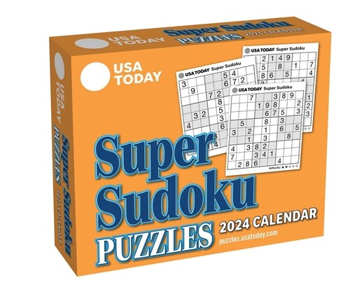 USA Today Super Sudoku 2024 Day-To-Day Calendar (Daily)