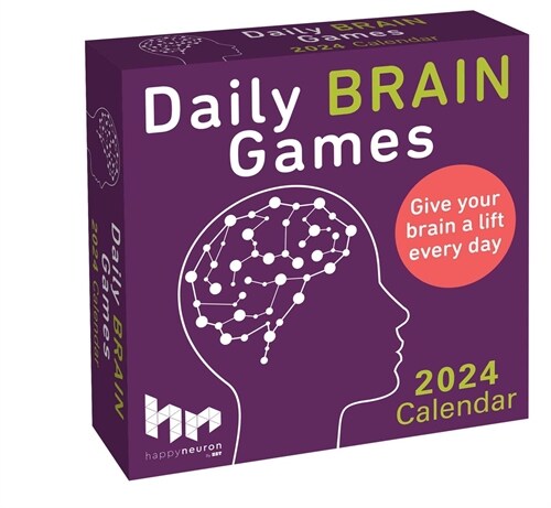 Daily Brain Games 2024 Day-To-Day Calendar: Give Your Brain a Lift Every Day (Daily)
