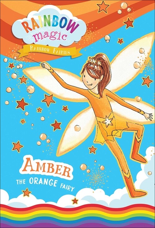 Rainbow Magic Rainbow Fairies Book #2: Amber the Orange Fairy (Paperback)