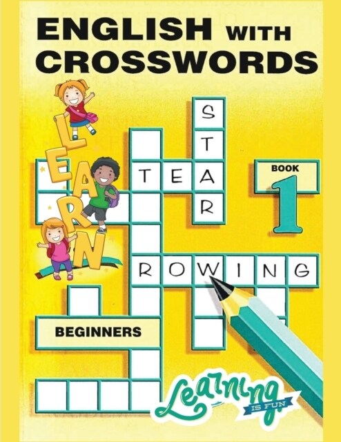 English With Crosswords: Crossword Learning English is Easy and Fun (Paperback)