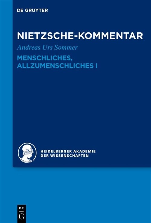 Kommentar Zu Nietzsches Menschliches, Allzumenschliches I (Hardcover)
