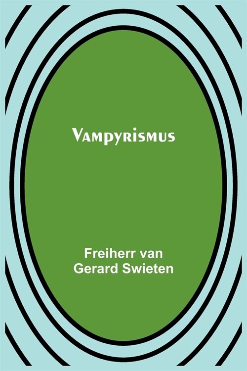 Vampyrismus (Paperback)