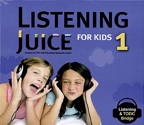[중고] Listening Juice for Kids 1 - CD 3장