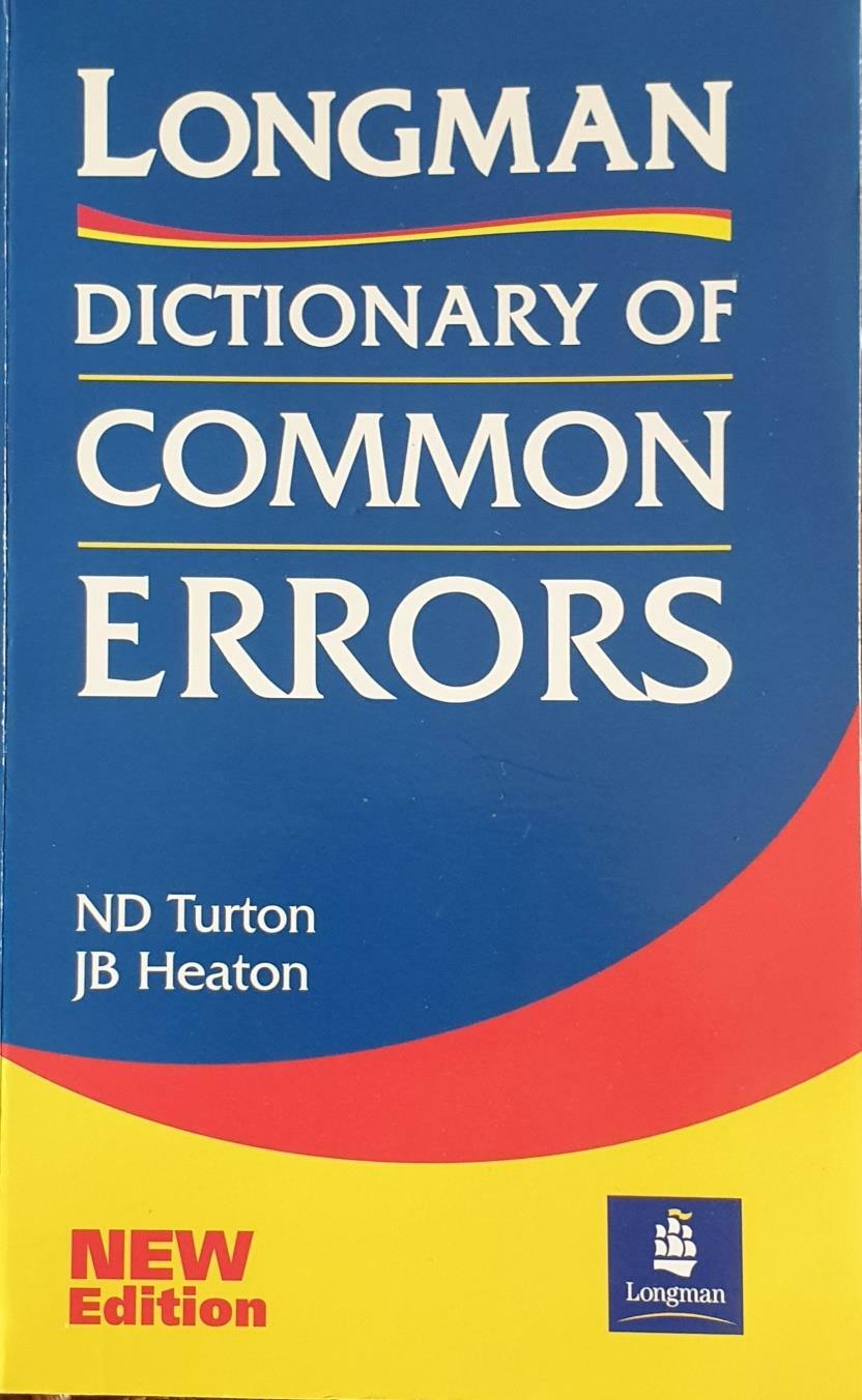 [중고] Longman Dictionary of Common Errors New Edition (Paperback, 2 ed)