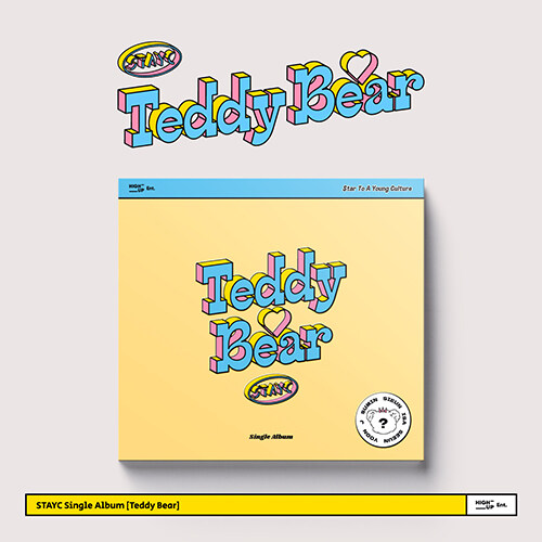 STAYC(스테이씨) 싱글 4집 [Teddy Bear] (Digipack Ver.)
