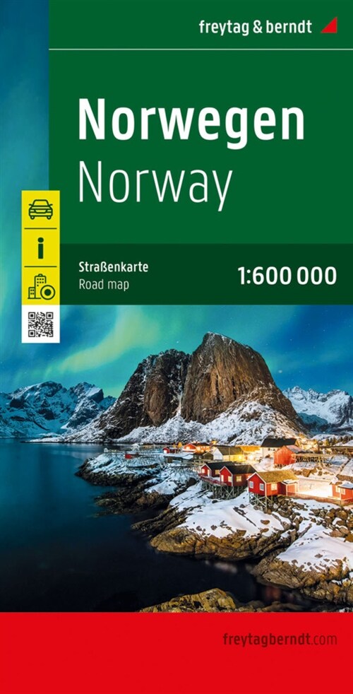 Norway, Automap 1:600.000 (Sheet Map, folded, New ed)