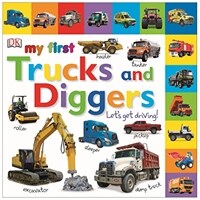 My First Trucks and Diggers Lets Get Driving (Board Book)