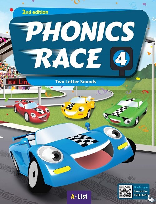 Phonics Race 4 : Student Book (Paperback + Workbook + App, 2nd Edition)