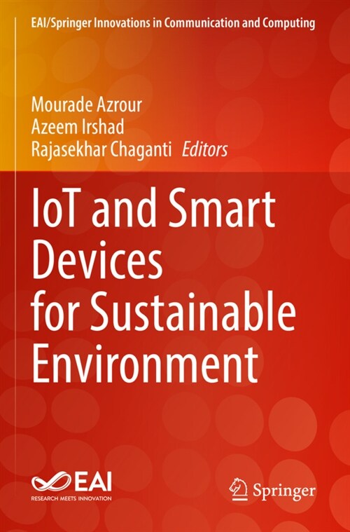 IoT and Smart Devices for Sustainable Environment (Paperback)