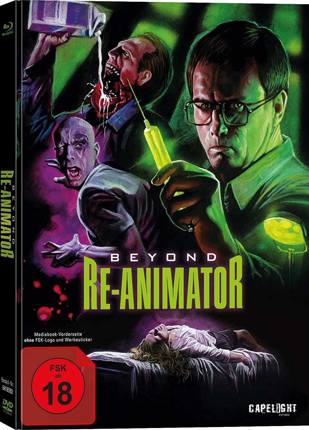 [중고] [블루레이] 리애니메이터: 좀비오 3 - 미디어북 한정판 (Beyond Re-Animator 2Disc Limited Mediabook)