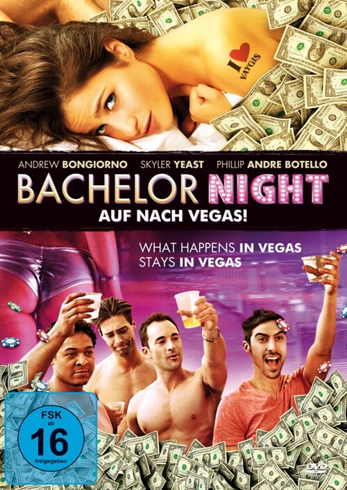 Bachelor Night - Auf nach Vegas!, 1 DVD (DVD Video)