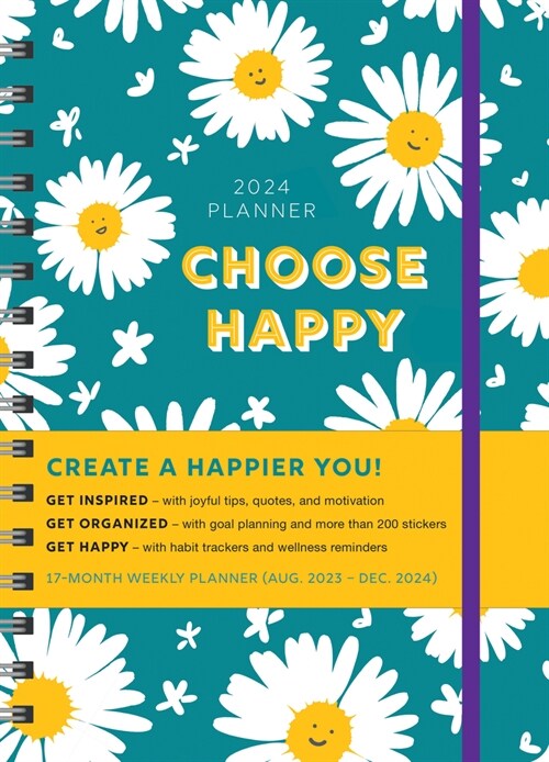 2024 Choose Happy Planner: August 2023-December 2024 (Other)