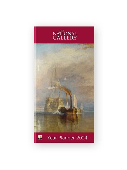 National Gallery: Turner, The Fighting Temeraire 2024 Year Planner - Month to View (Diary or journal, New ed)