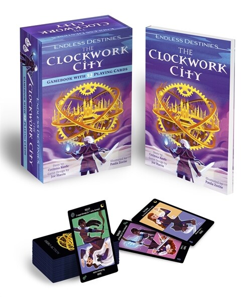 Endless Destinies: The Clockwork City: Interactive Book and Card Game (Paperback)