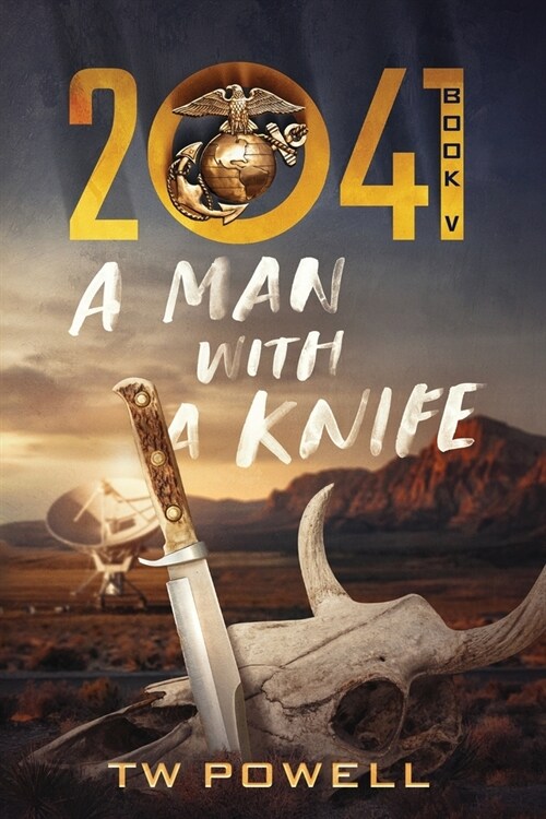 2041 A Man With A Knife (Paperback)