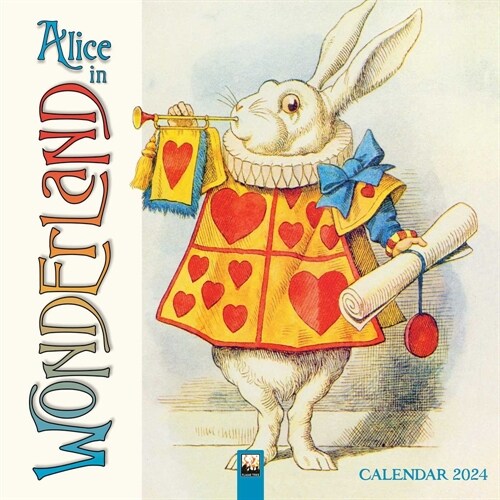 Alice in Wonderland Wall Calendar 2024 (Art Calendar) (Calendar, New ed)