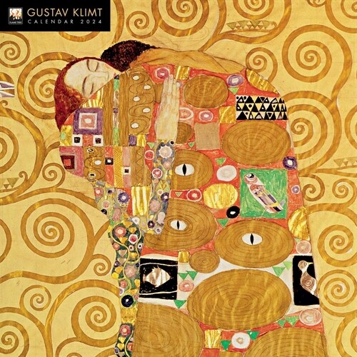 Gustav Klimt Wall Calendar 2024 (Art Calendar) (Calendar, New ed)