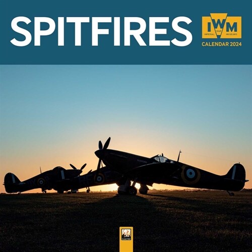 Imperial War Museums: Spitfires Wall Calendar 2024 (Art Calendar) (Calendar, New ed)