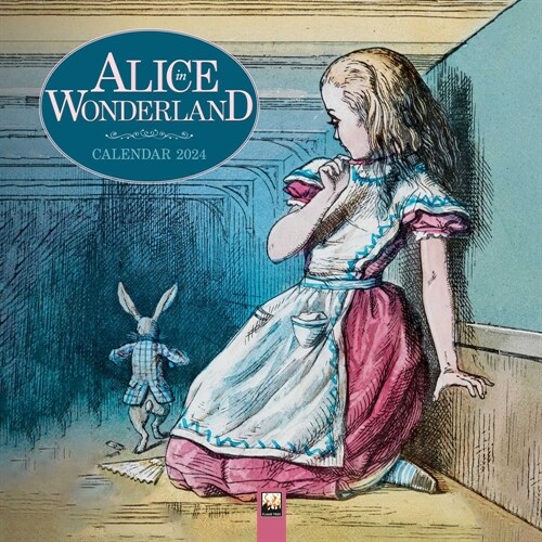Science Museum: Alice in Wonderland Wall Calendar 2024 (Art Calendar) (Calendar, New ed)