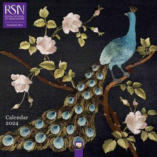 Royal School of Needlework Wall Calendar 2024 (Art Calendar) (Calendar, New ed)