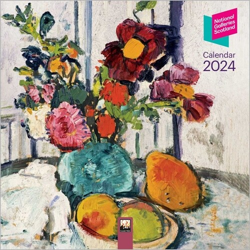 National Galleries Scotland: Floral Mini Wall Calendar 2024 (Art Calendar) (Calendar, New ed)
