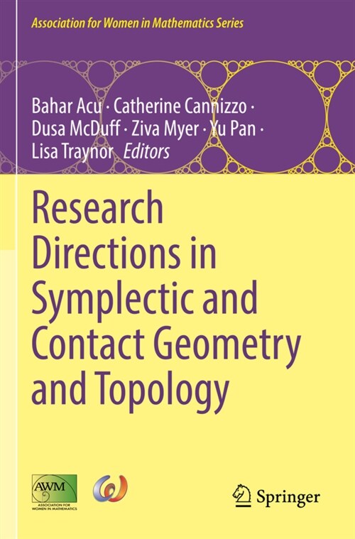 Research Directions in Symplectic and Contact Geometry and Topology (Paperback)