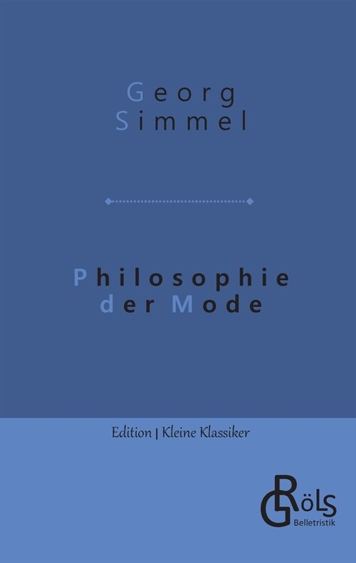 Philosophie der Mode (Paperback)