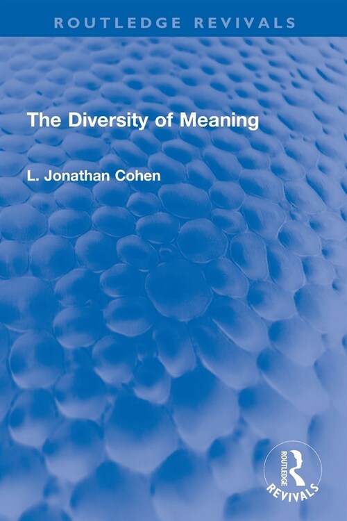 The Diversity of Meaning (Paperback, 1)