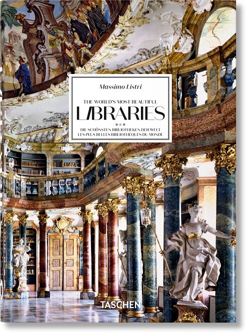 Massimo Listri. the Worlds Most Beautiful Libraries. 40th Ed. (Hardcover)