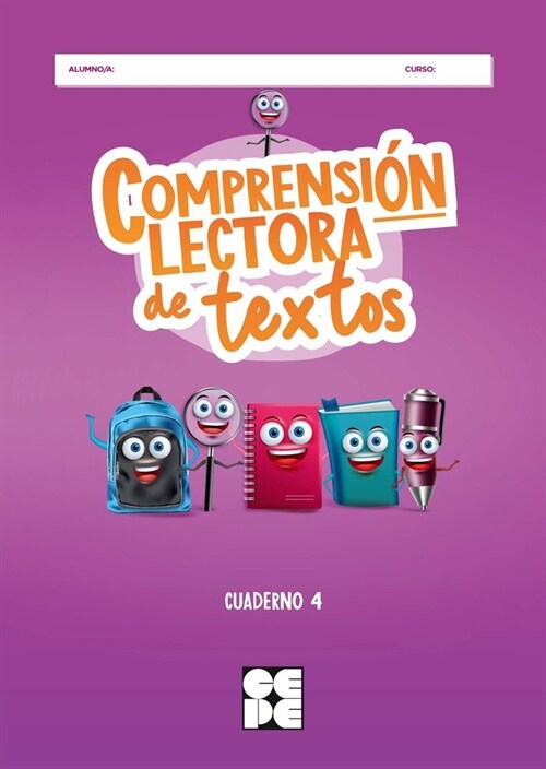 COMPRENSION LECTORA DE TEXTOS 4 (Book)