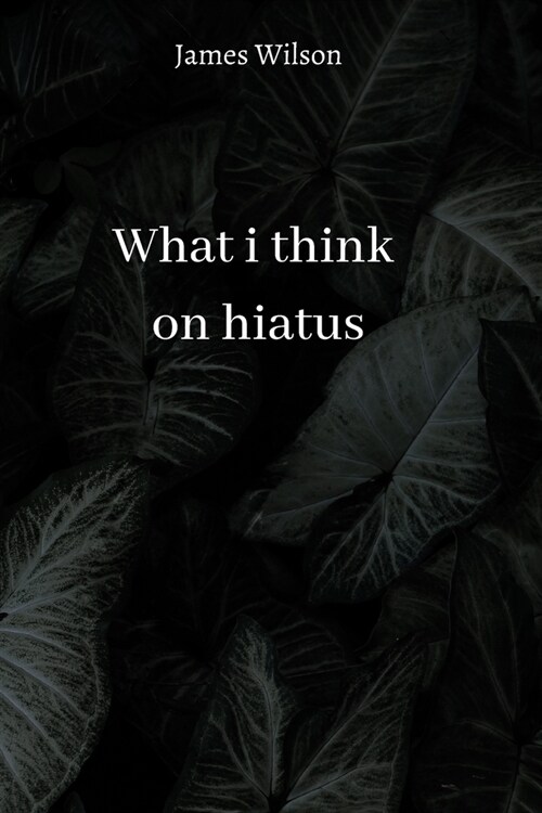 what i think on hiatus (Paperback)