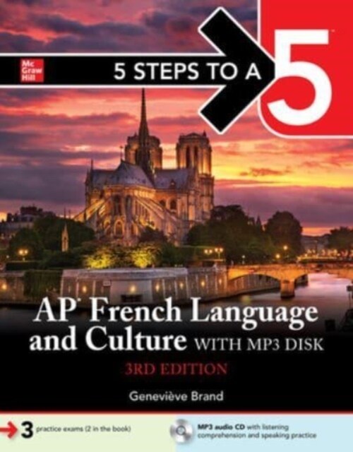 5 Steps to a 5: AP French Language and Culture with MP3 Disk, 3ed (Hardcover, 3)