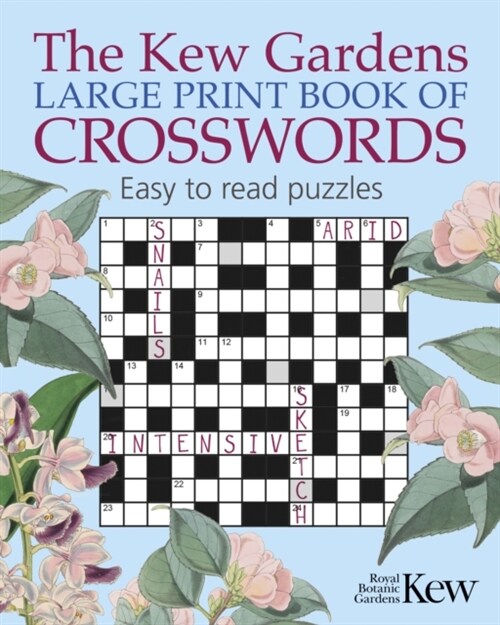 The Kew Gardens Large Print Book of Crosswords (Paperback)