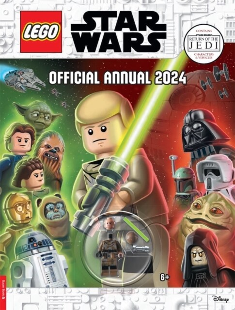 LEGO® Star Wars™: Return of the Jedi: Official Annual 2024 (with Luke Skywalker minifigure and lightsaber) (Hardcover)