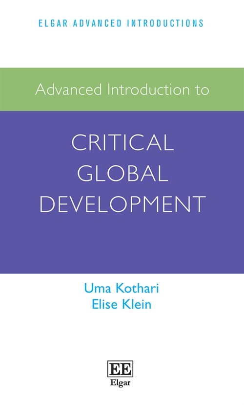 Advanced Introduction to Critical Global Development (Paperback)