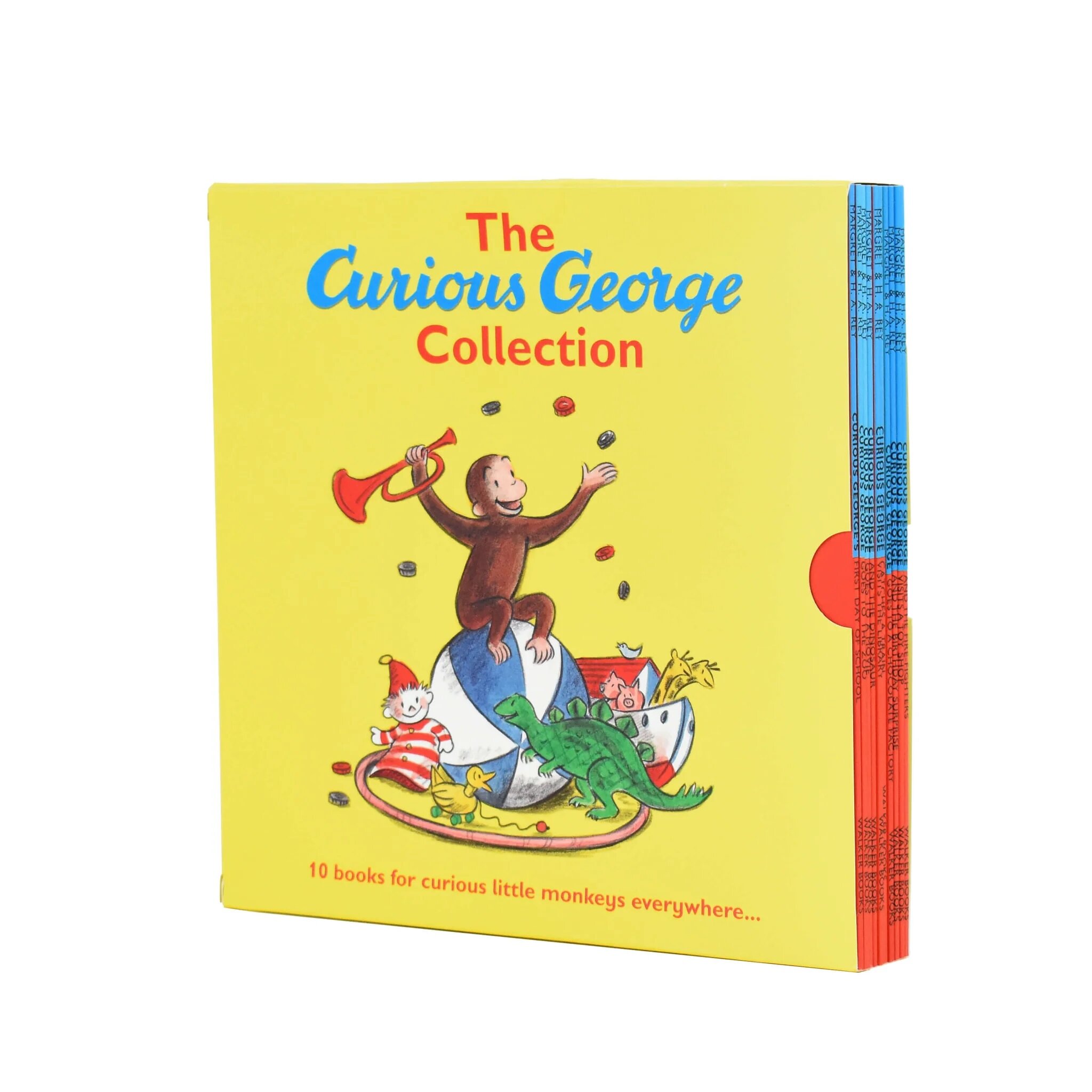큐리어스 조지 Curious George The Monkey 10 Books Set Collection (Paperback 10권, 영국판)