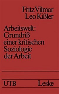 Arbeitswelt: Grundri?Einer Kritischen Soziologie Der Arbeit (Paperback, Softcover Repri)
