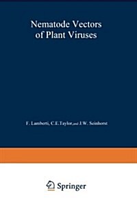 Nematode Vectors of Plant Viruses (Paperback, Softcover Repri)