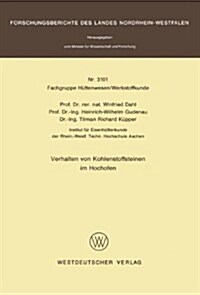 Verhalten Von Kohlenstoffsteinen Im Hochofen (Paperback)