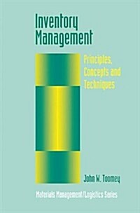 Inventory Management: Principles, Concepts and Techniques (Paperback, Softcover Repri)