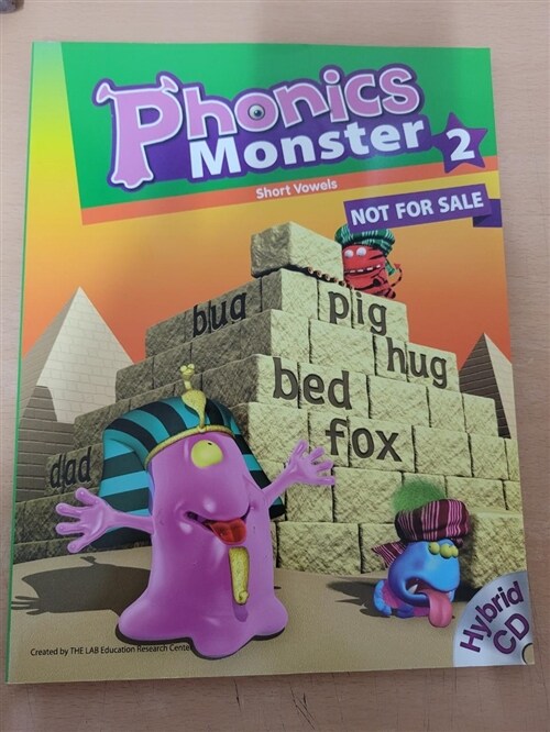 [중고] Phonics Monster 2 : Student Book (Paperback + Hybrid CD 2장 + Phonics Readers)