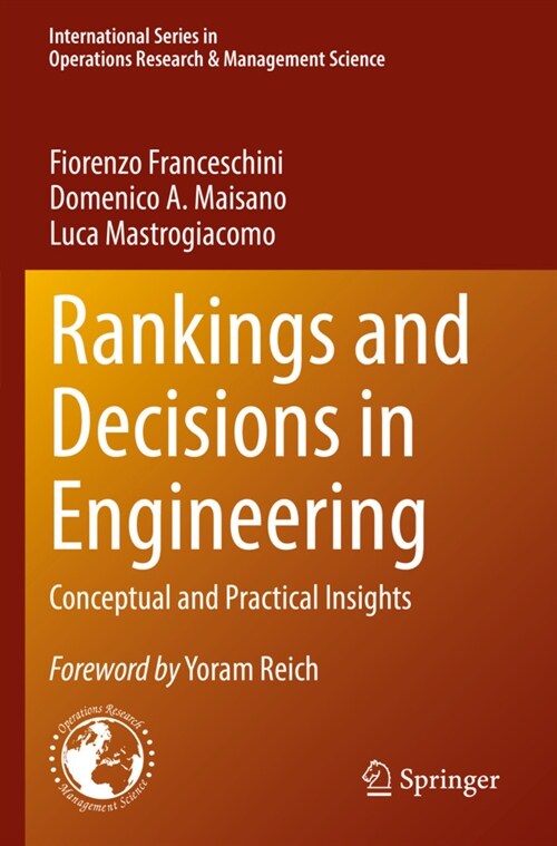 Rankings and Decisions in Engineering: Conceptual and Practical Insights (Paperback, 2022)