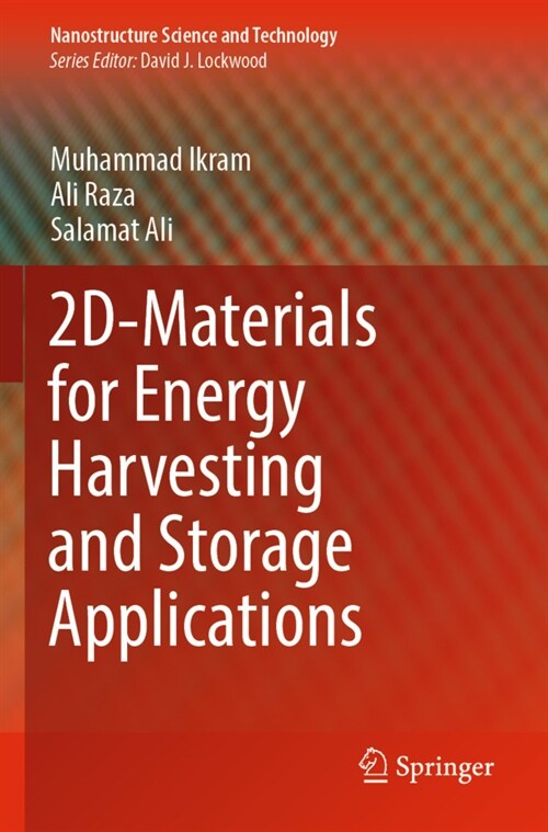 2D-Materials for Energy Harvesting and Storage Applications (Paperback)