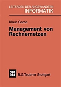 Management Von Rechnernetzen (Paperback)