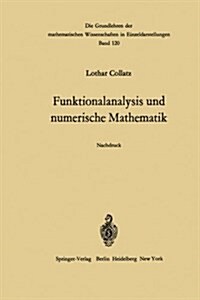 Funktionalanalysis Und Numerische Mathematik (Paperback, Softcover Repri)
