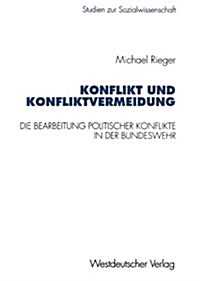 Konflikt Und Konfliktvermeidung (Paperback)