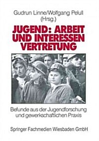 Jugend: Arbeit Und Interessenvertretung in Europa: Befunde Aus Der Jugendforschung Und Gewerkschaftlichen Praxis (Paperback, 1993)