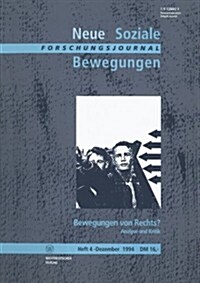 Forschungsjournal Neue Soziale Bewegungen (Paperback)